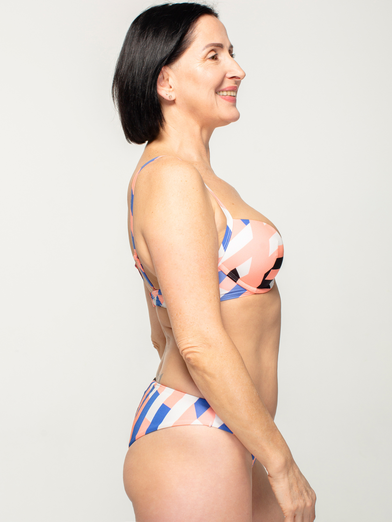 Низ купальника Brabrabra модель SO205011_print-peach Фото