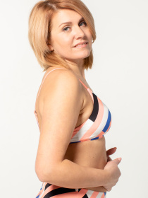 Верхняя часть купальника Brabrabra модель SO205014_print-peach Фото