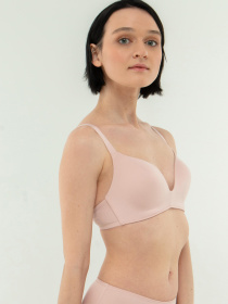 Бюстгальтер Brabrabra модель SLZ24001015_pink-cream Фото