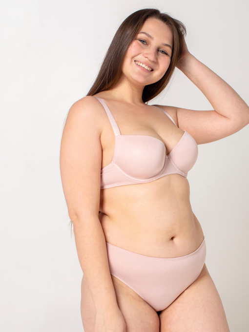 Трусы Brabrabra модель SLZ24002101_pink-cream Фото