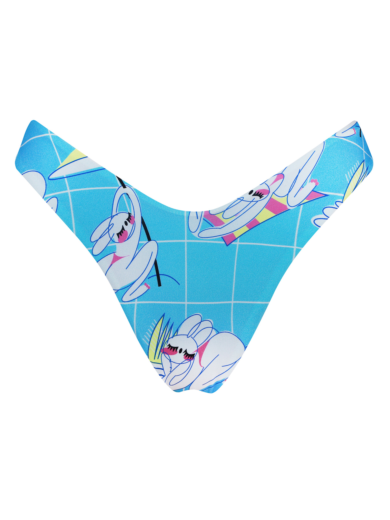 Нижняя часть купальника Brabrabra модель SO205127_light-blue Фото