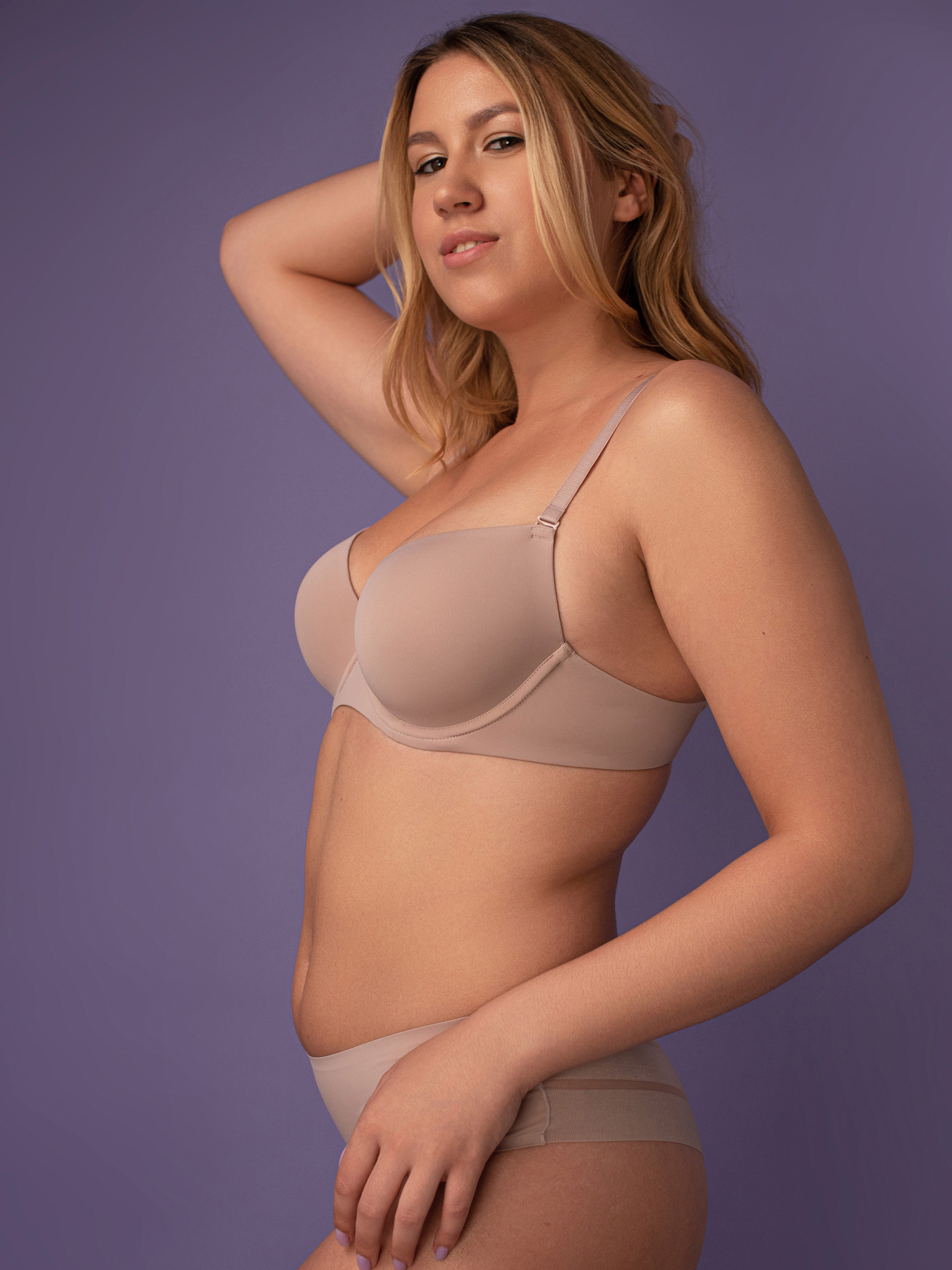 Бюстгальтер Brabrabra модель SLZ19801108_pale-pink Фото