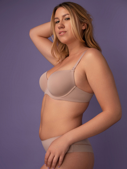 Бюстгальтер brabrabra модель SLZ19801108_pale-pink — фото - INTERTOP