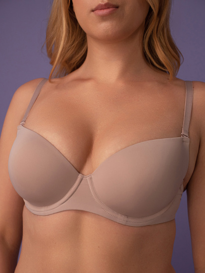 Бюстгальтер brabrabra модель SLZ19801108_pale-pink — фото 3 - INTERTOP