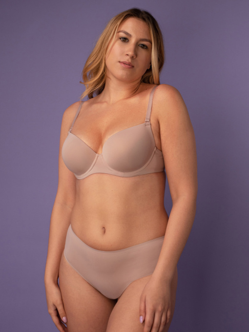 Бюстгальтер Brabrabra модель SLZ19801108_pale-pink Фото