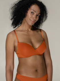 Бюстгальтер Brabrabra модель SLZ19801076_dark-orange Фото