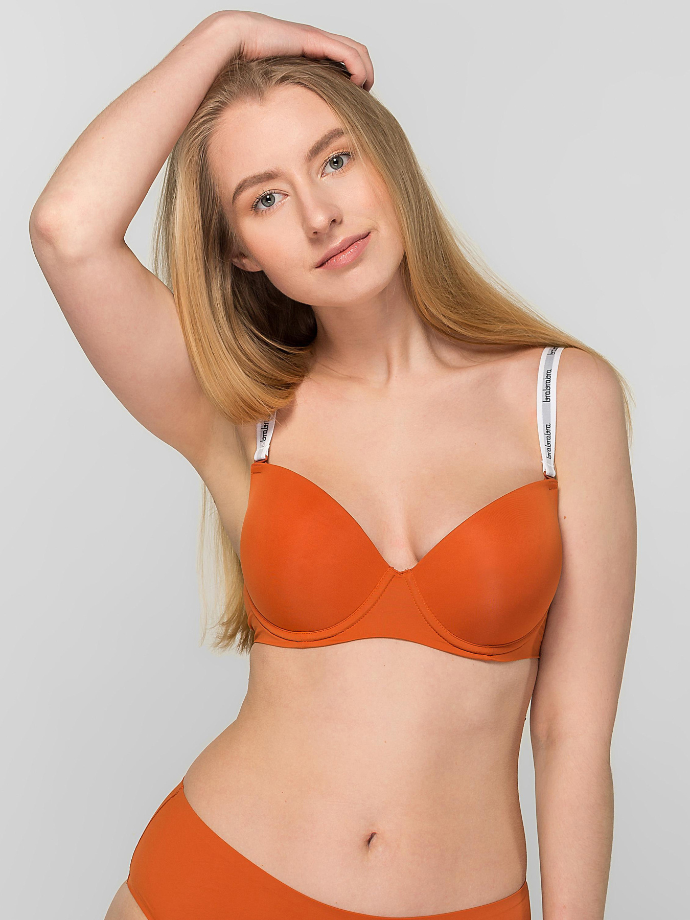 Бюстгальтер Brabrabra модель SLZ19801176_dark-orange Фото