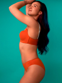 Бюстгальтер Brabrabra модель SLZ19801115_dark-orange Фото