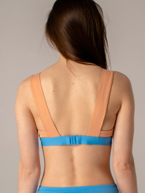 Верх купальника Brabrabra модель SO215908_light-blue Фото