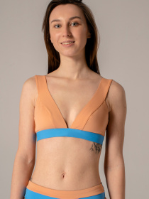 Верх купальника Brabrabra модель SO215908_light-blue Фото