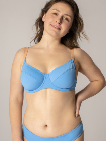 Верх купальника Brabrabra модель SO215907_light-blue Фото