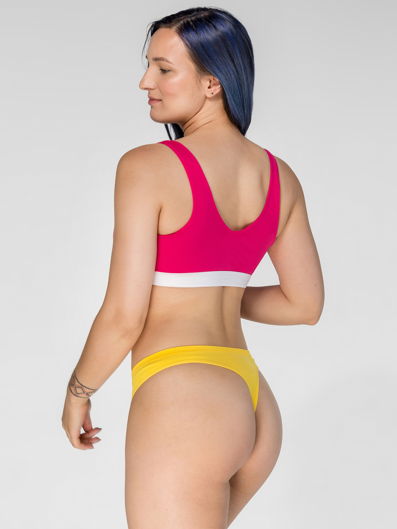 Набор трусов Brabrabra модель SLZ23902002_yellow-fuchsia-purple Фото