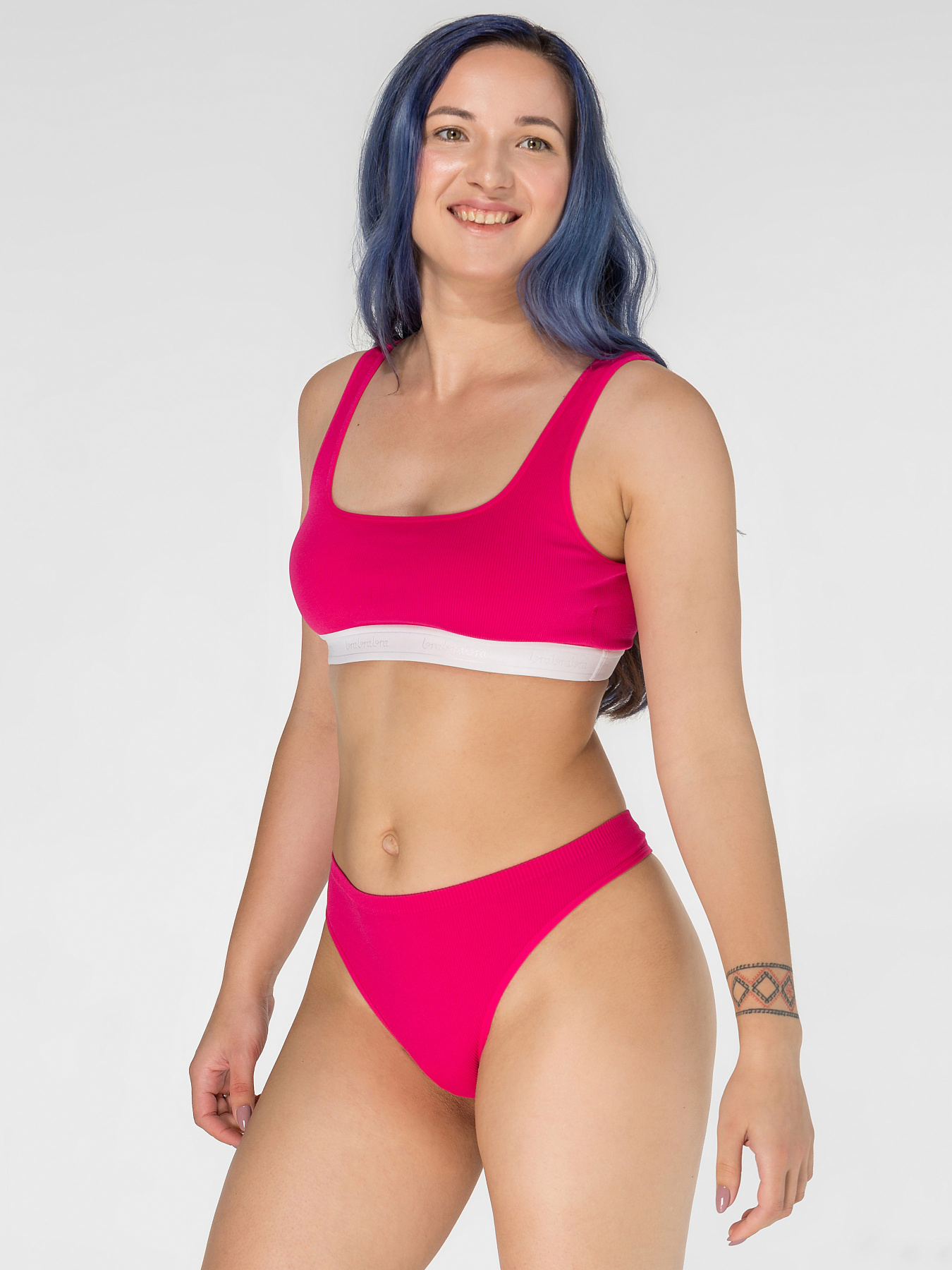 Набор трусов Brabrabra модель SLZ23902002_yellow-fuchsia-purple Фото