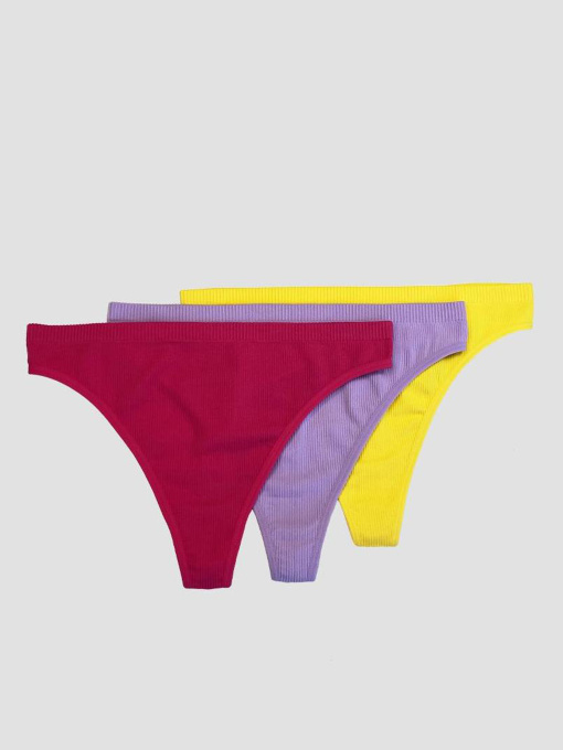 Набір трусів Brabrabra модель SLZ23902002_yellow-fuchsia-purple Фото