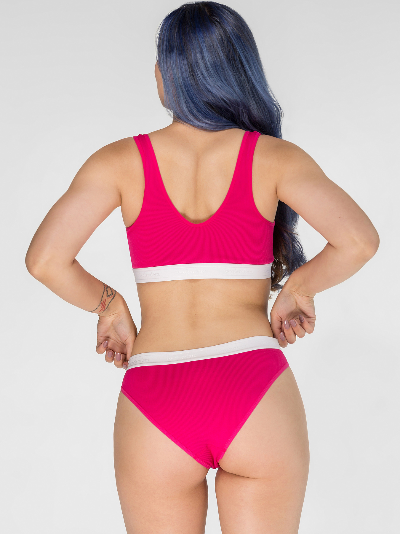 Набор трусов Brabrabra модель SLZ23902001_green-yellow-fuchsia-purple-almond Фото