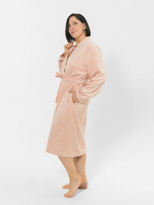 Халат Brabrabra модель HOM1901000_light-pink Фото