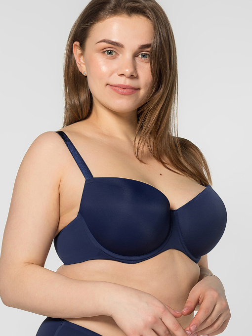 Бюстгальтер Brabrabra модель SLZ19801033_dark-blue Фото