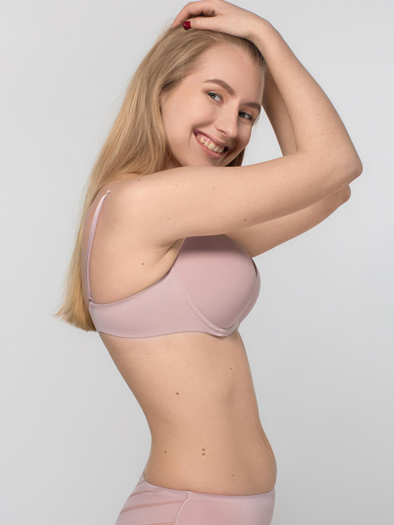 Бюстгальтер Brabrabra модель SLZ19801076_pale-pink Фото