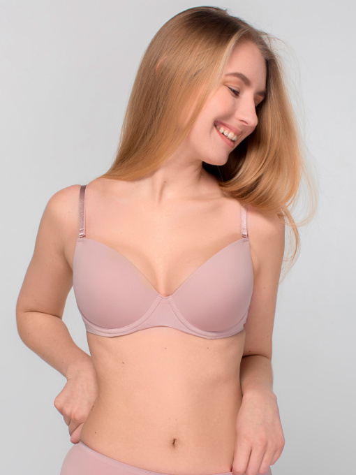 Бюстгальтер Brabrabra модель SLZ19801076_pale-pink Фото