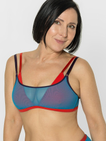 Бюстгальтер Brabrabra модель SLZ22301015_blue-with-red Фото