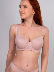 Бюстгальтер Brabrabra модель SLZ24001033_pink-cream Фото
