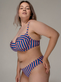 Нижняя часть купальника Brabrabra модель SO205511_print-blue Фото