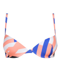 Верхняя часть купальника Brabrabra модель SO205002_print-peach Фото