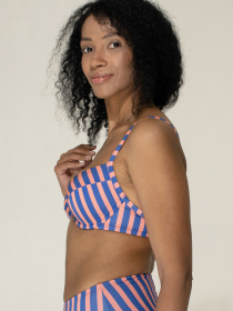 Верх купальника Brabrabra модель SO205502_print-blue Фото