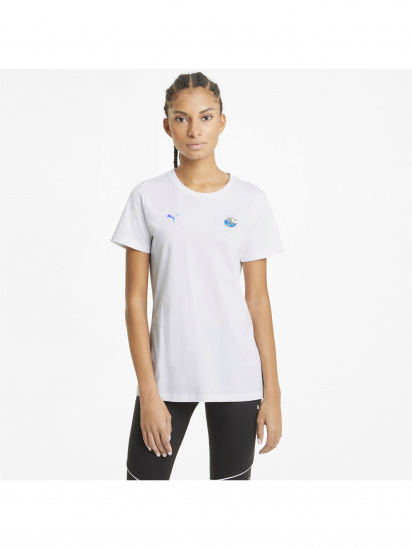 Футболка спортивна PUMA Bmw Mms Wmn Logo Tee модель 599571 — фото 3 - INTERTOP