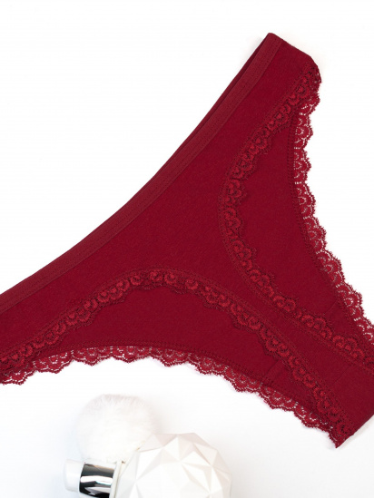 Труси ISSA Plus модель BL2-488_burgundy — фото - INTERTOP