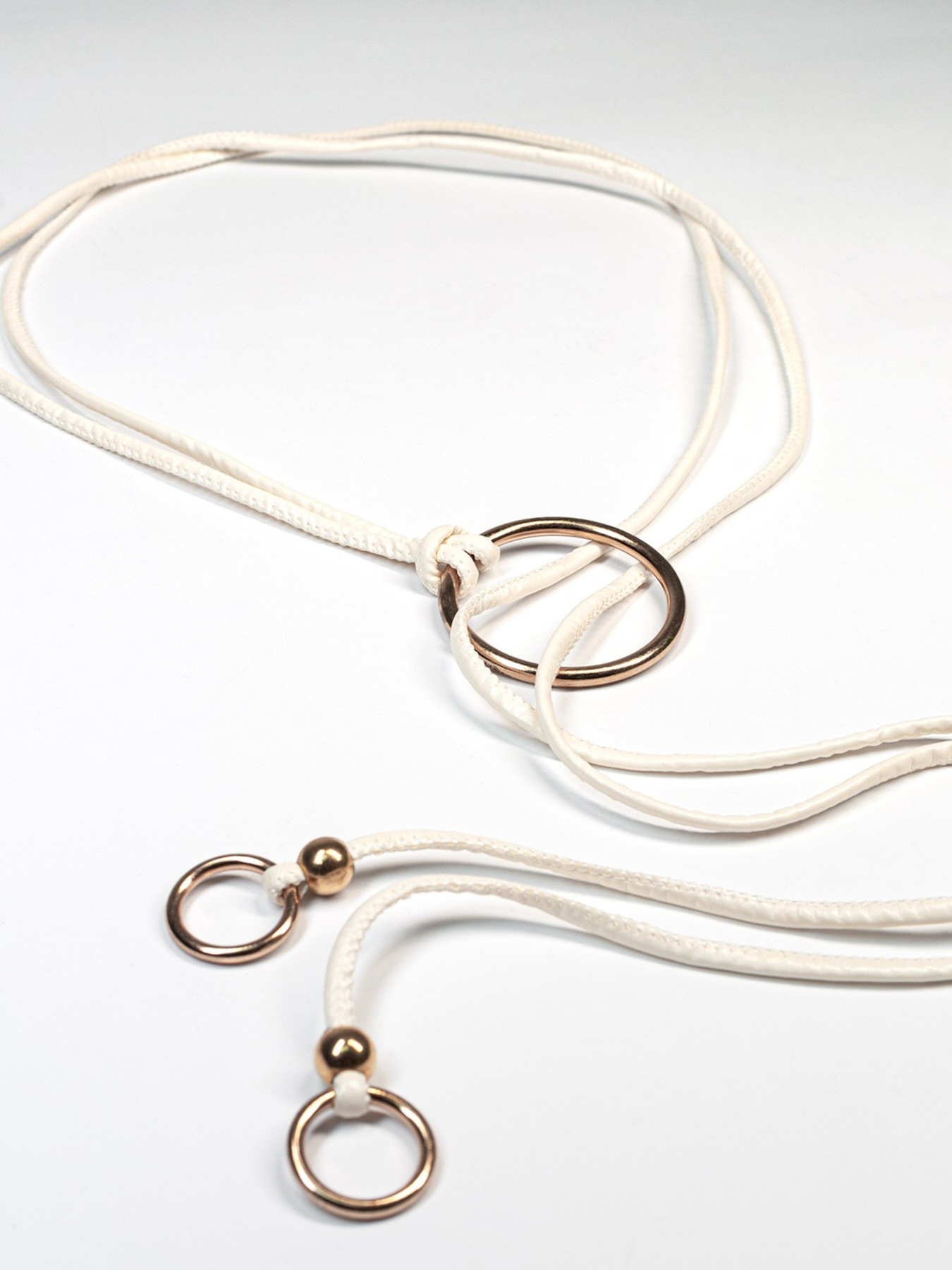 Ремень ISSA Plus модель R1-118_white Фото