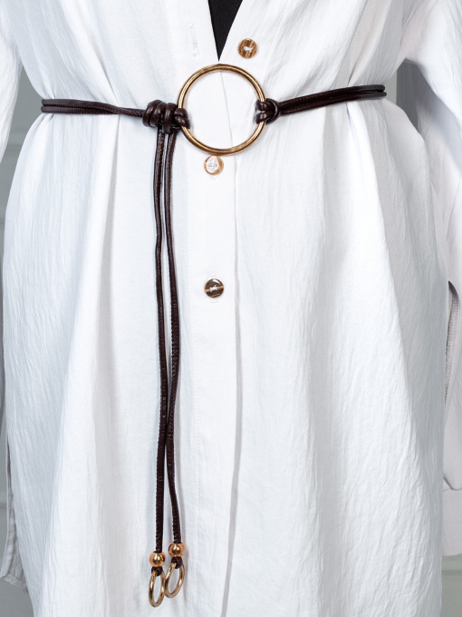 Ремень ISSA Plus модель R1-118_brown Фото