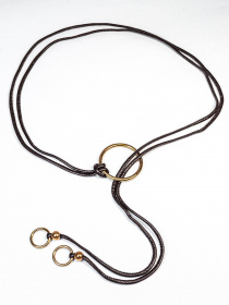 Ремень ISSA Plus модель R1-118_brown Фото