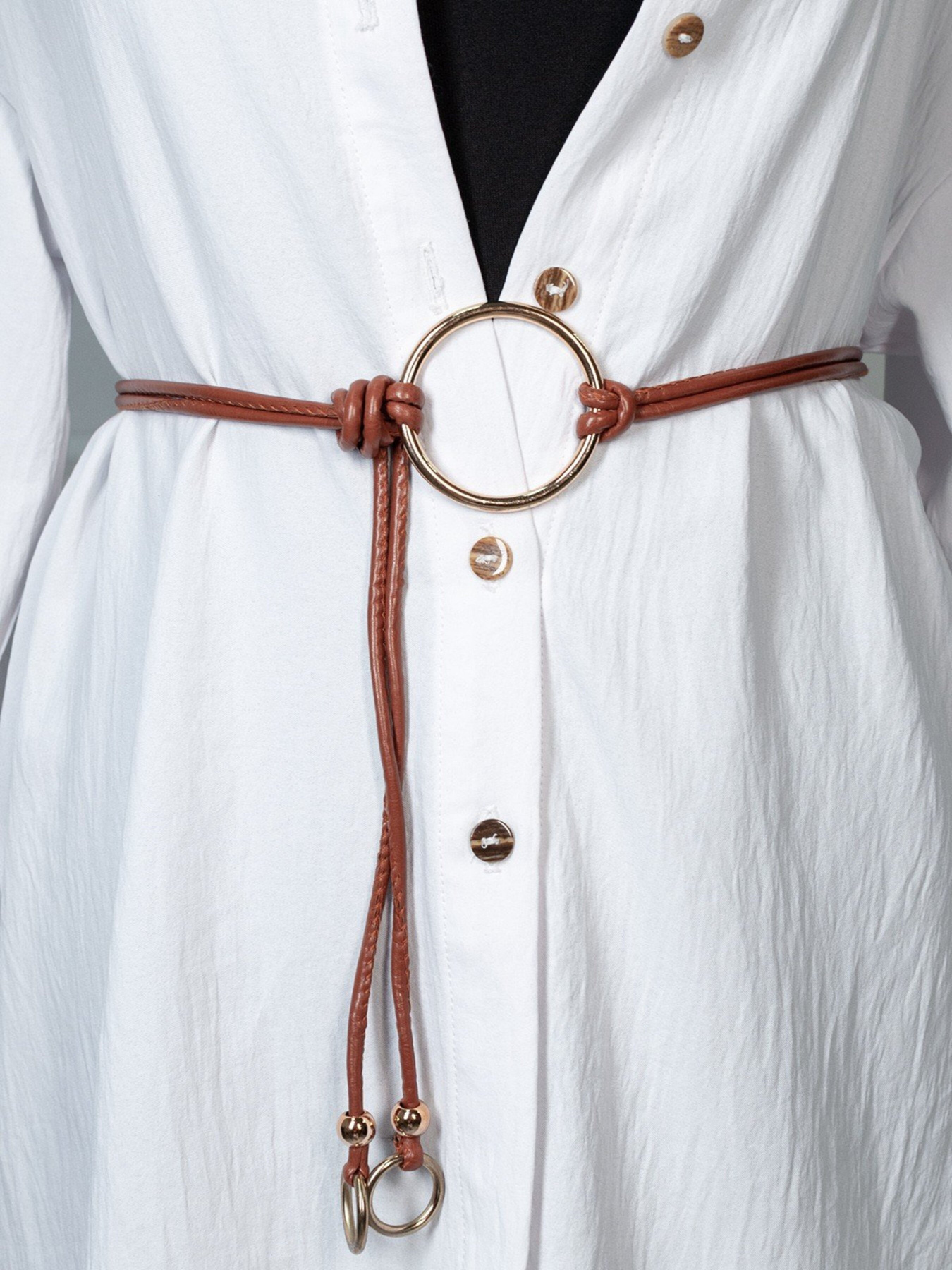 Ремінь ISSA Plus модель R1-118_lightbrown Фото