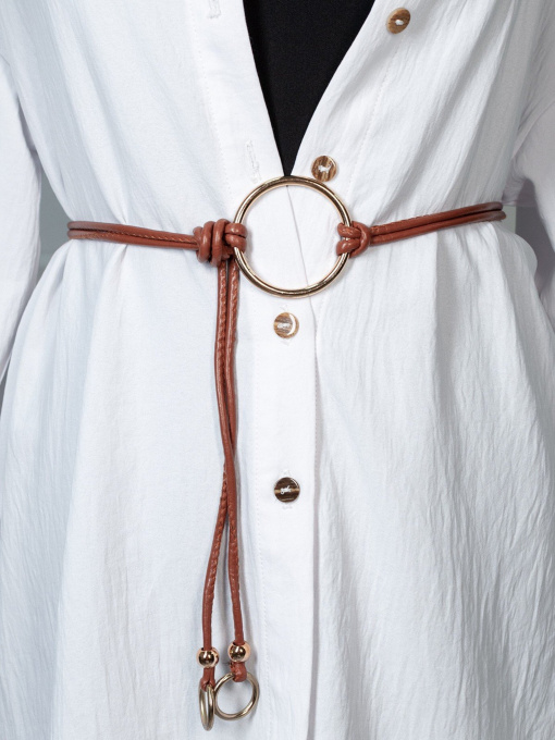 Ремень ISSA Plus модель R1-118_lightbrown Фото