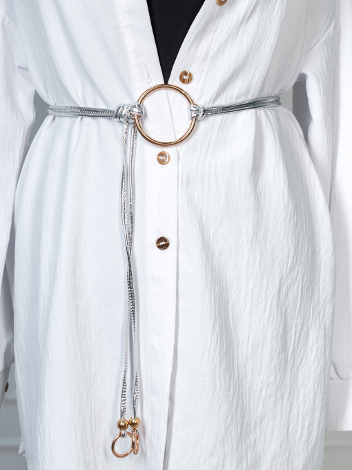 Ремень ISSA Plus модель R1-118_silver Фото