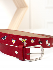 Ремень ISSA Plus модель R1-125_red Фото