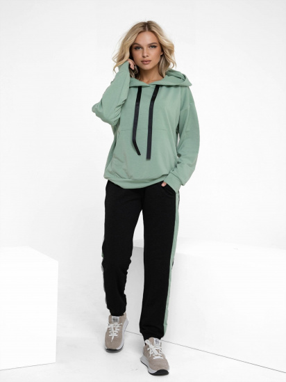 Спортивний костюм ISSA Plus модель 12217_blackmint - фото