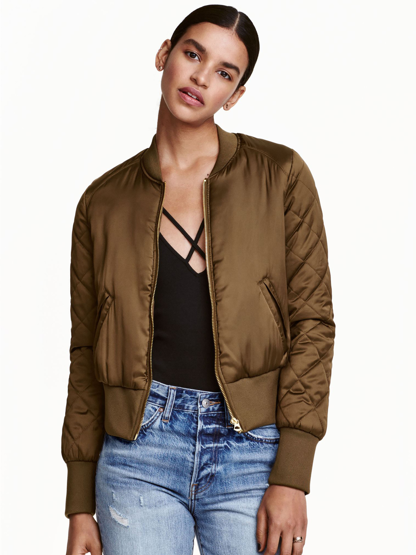 Бомбер H&M модель 52782 Фото