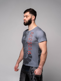 Футболка спортивная Berserk Sport модель SamurayGreyTSHRT Фото