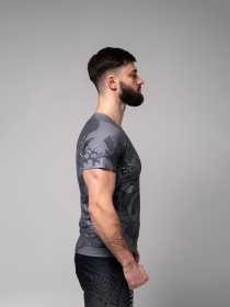 Спортивна футболка Berserk Sport модель SamurayGreyTSHRT Фото