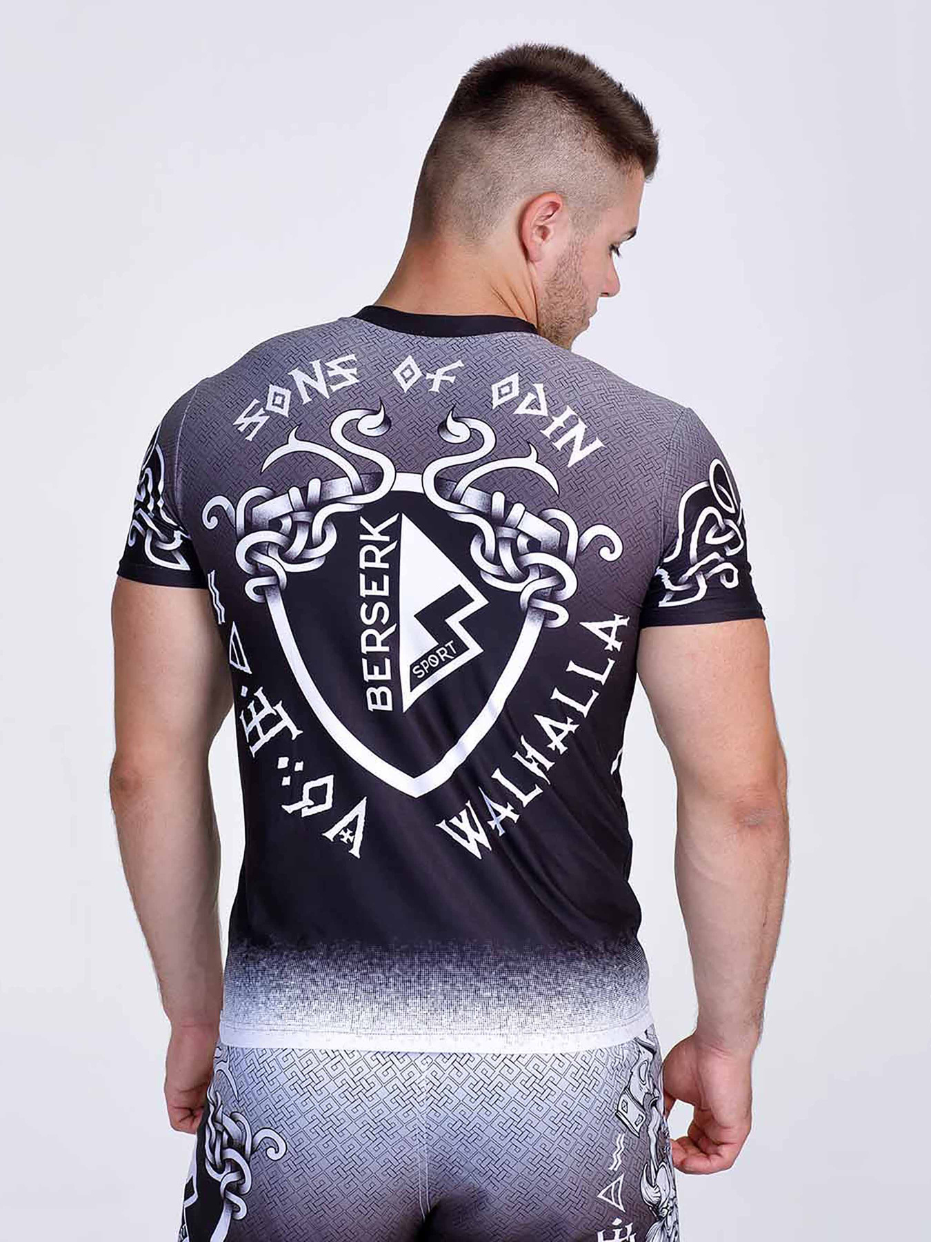 Футболка спортивная Berserk Sport модель SonsofOdinGreyTSHRT Фото