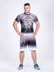 Футболка спортивная Berserk Sport модель SonsofOdinGreyTSHRT Фото