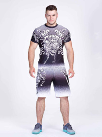 Футболка спортивная Berserk Sport модель SonsofOdinGreyTSHRT Фото