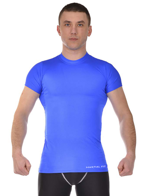 Футболка спортивная Berserk Sport модель MartialFitBlueTSHRT Фото