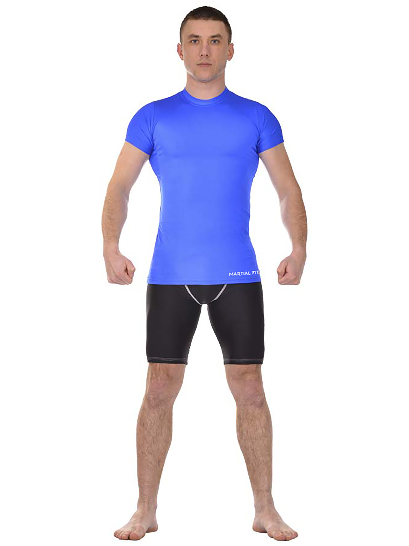 Футболка спортивная Berserk Sport модель MartialFitBlueTSHRT Фото