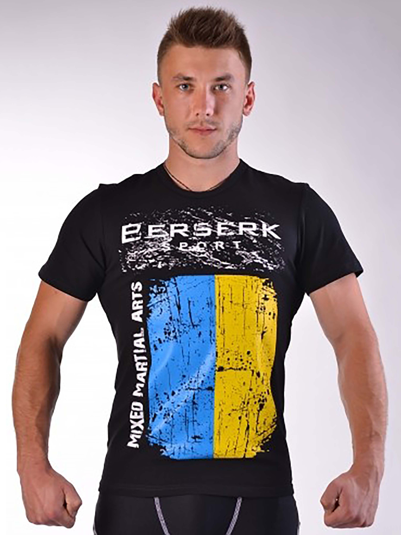 Футболка спортивная Berserk Sport модель MMAU-1BlackTSHRT Фото