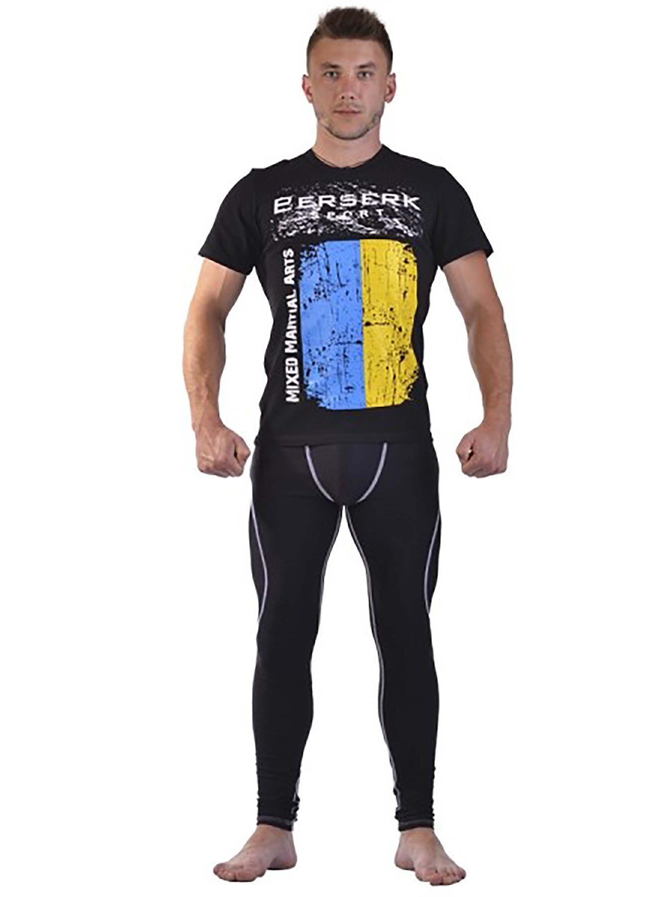 Футболка спортивная Berserk Sport модель MMAU-1BlackTSHRT Фото