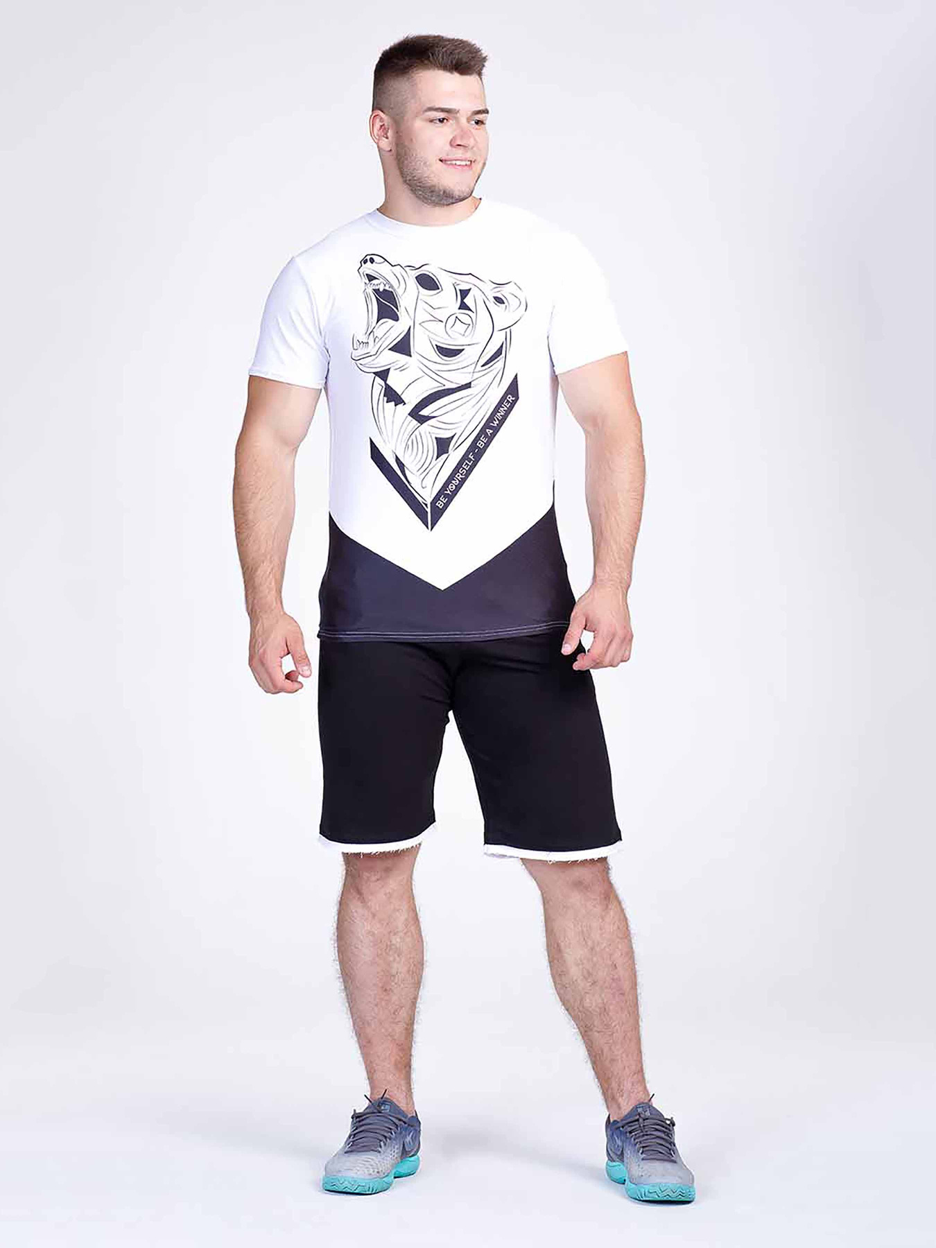 Футболка спортивная Berserk Sport модель BearSpiritWhiteTSHRT Фото