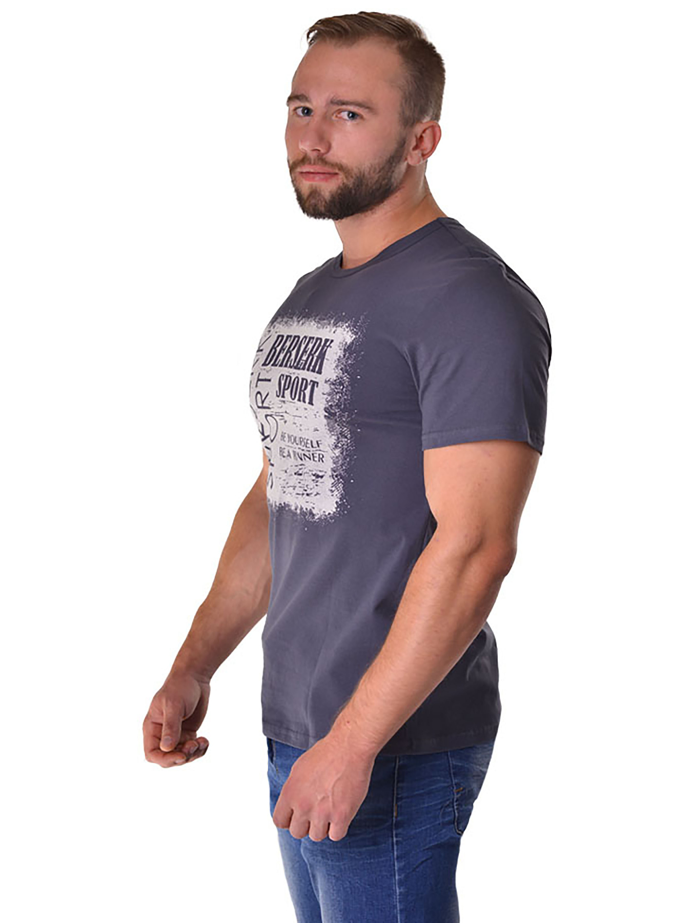 Футболка спортивная Berserk Sport модель SportDailyDarkGreyTSHRT Фото